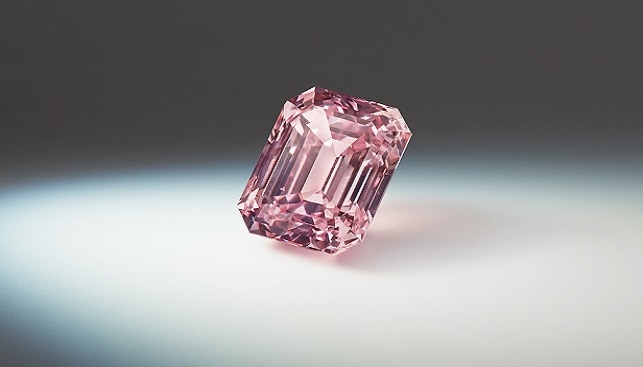argyle pear fancy pink diamond art 14