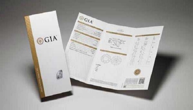 תעודה גמולוגית GIA