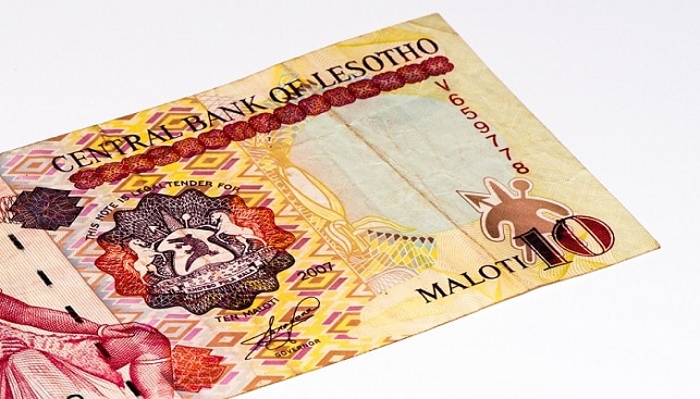 lesotho bank note art 34