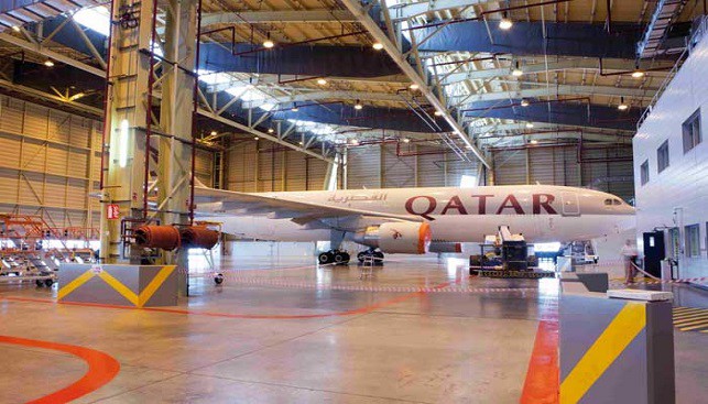 qatar airways hangar interior 6 qatar airways hangar interior 6