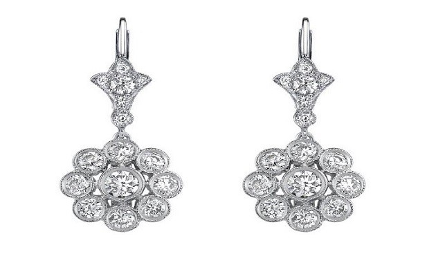silver earings art 34