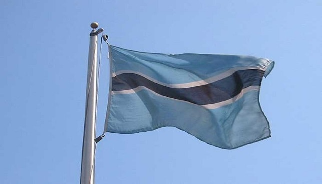 botswana flag 3