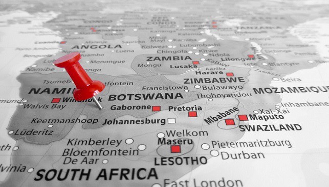 botswana map art 26