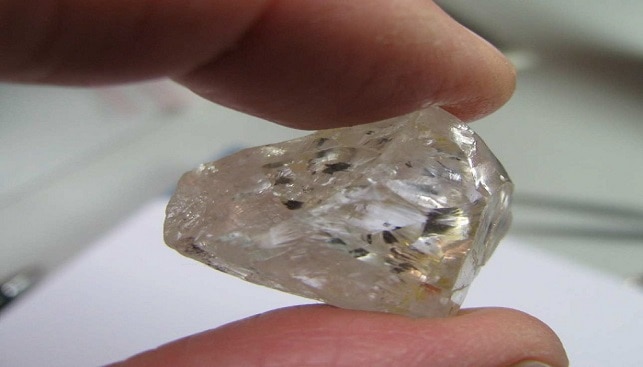 rough diamond lucara art 33