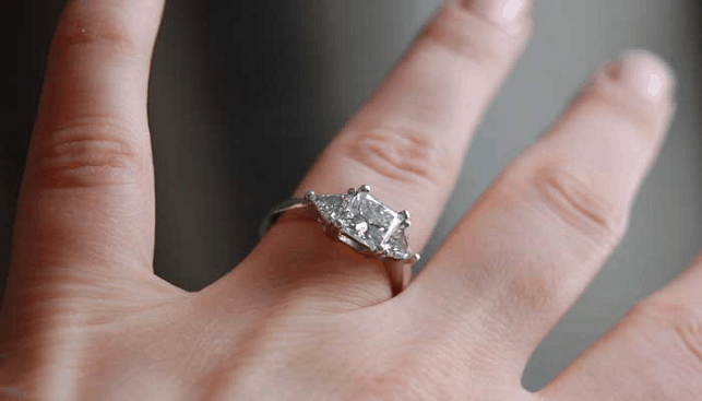 טבעת יהלום