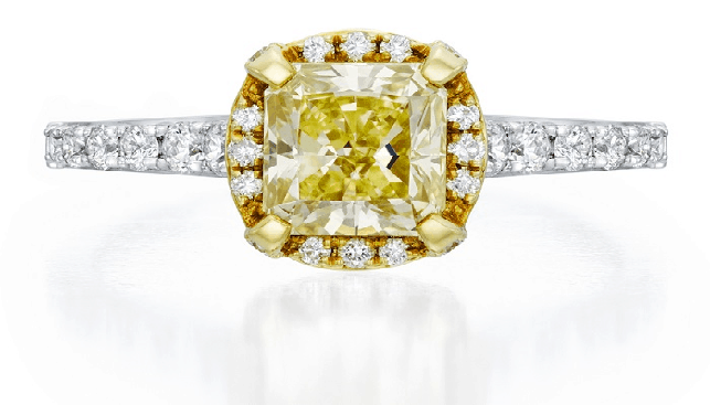 Dalumi Yellow Diamond ring Dalumi Yellow Diamond ring
