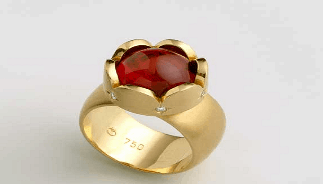 טבעת גרנט של ברמן - אבן גרנט