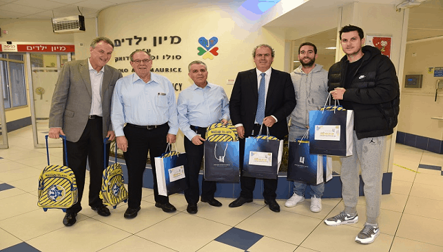 IDE and Maccabee Tel Aviv delegation