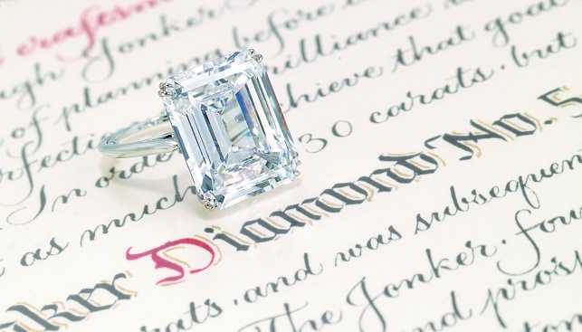 The Jonker 5 by Harry Winston יונקר מס. 5 של הארי ויסנטון יהלומים למכירה - מכירה פומבית של כריסטיס