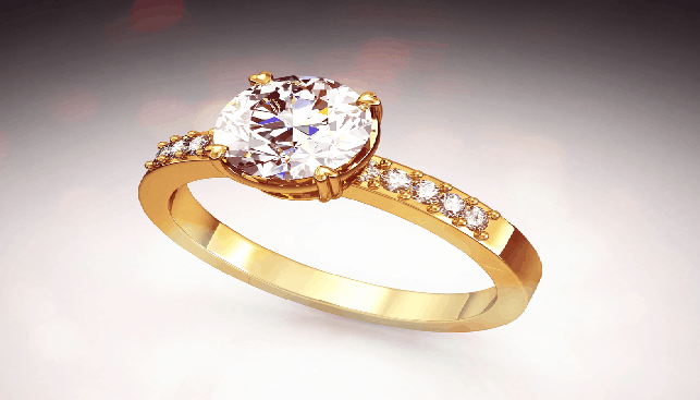 טבעת יהלום אירוסין