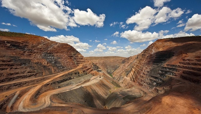 הבור הפתוח AK1 במכרה ארגייל, אוסטרליה