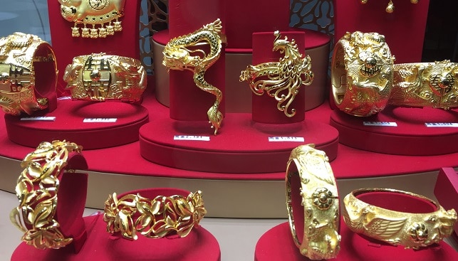 טבעות זהב סין תכשיטים