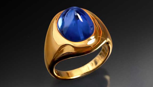 טבעת-זהב-לגבר-ספיר-כחול