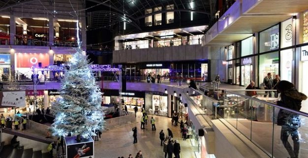 קניון חג המולד עונת החגים ארה