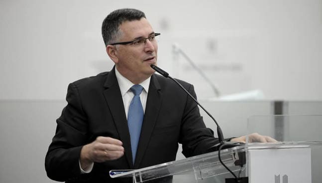 גדעון סער מברך באסיפה הכללית השנתית של בורסת היהלומים גדעון סער