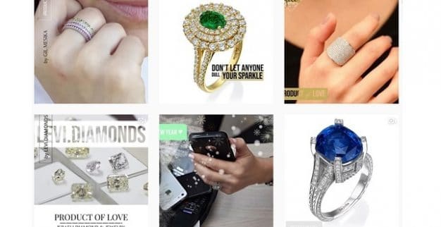 מכון היהלומים אינסטגרם תכשיטים