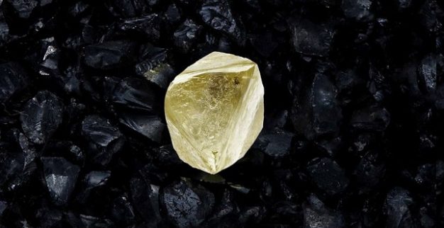 אלרוסה ספוטניק יהלום צהוב