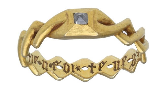 טבעת זהב ימי הביניים