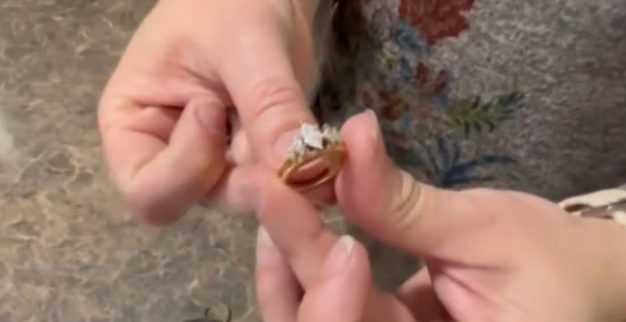בני זוג מפלורידה מצאו את טבעת האירוסין שנשטפה באסלה