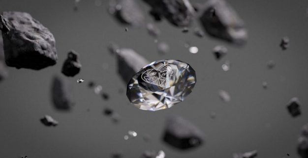 אמסטרדם אמן יצר עבודות אמנות על יהלומים