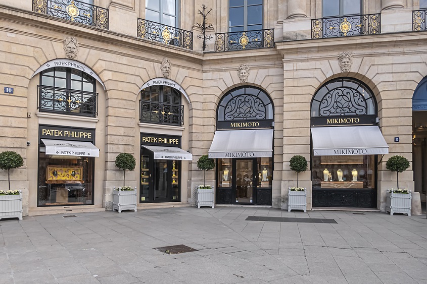 חנויות תכשיטי יוקרה בפריז